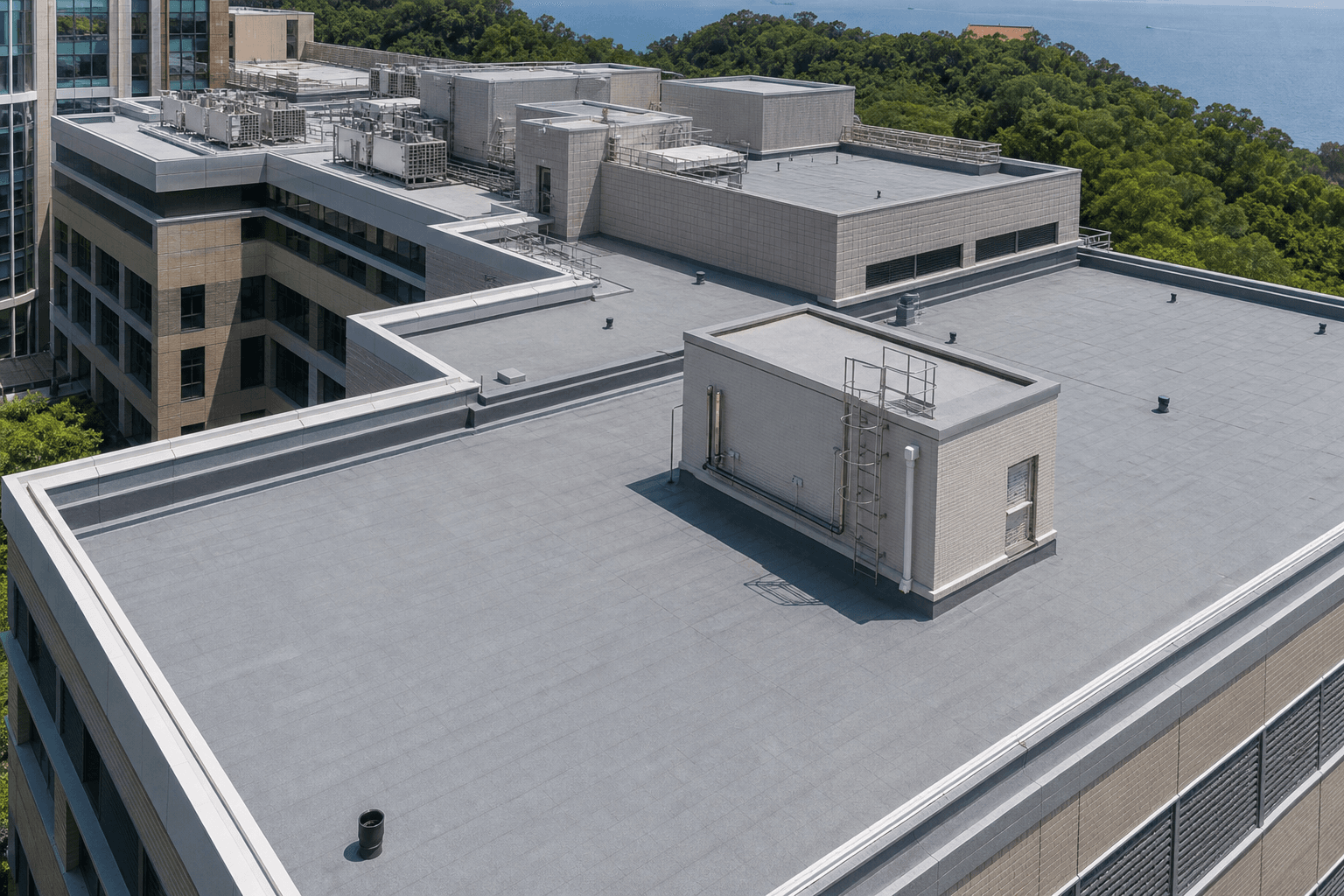 P866 — Complete Re-roofing Works at Main Roof & Top Roof of Zone D, Academic Buildings Phase 2