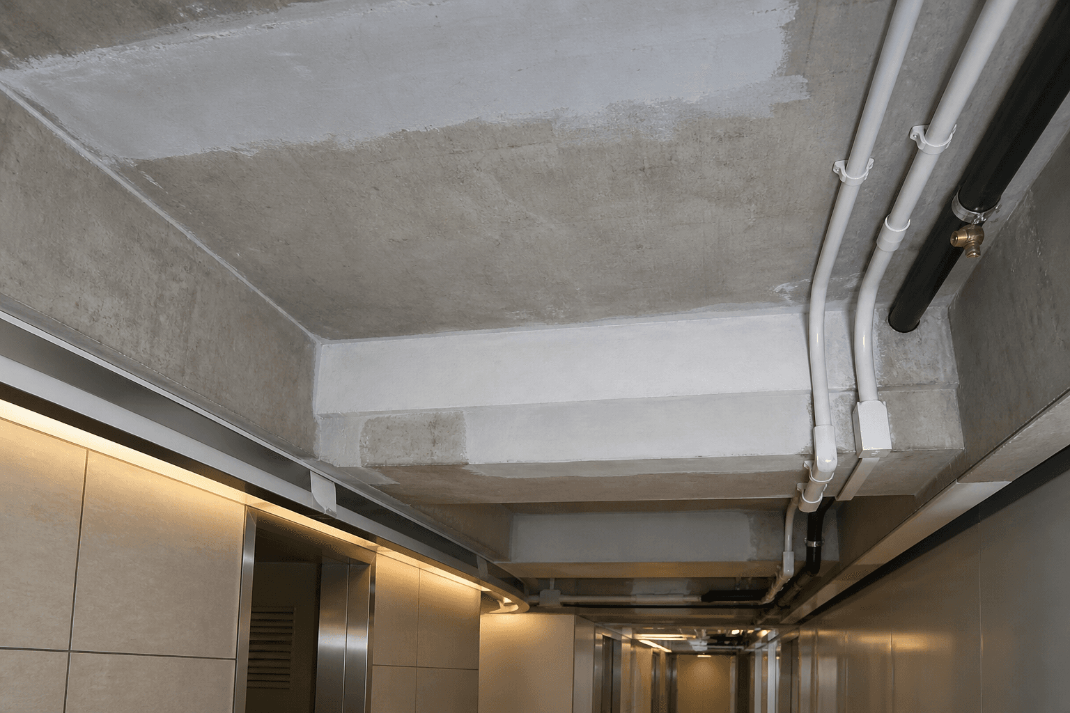 P947 — 世貿中心-Repair work structural floor slab and spalled areas P4 south corridor